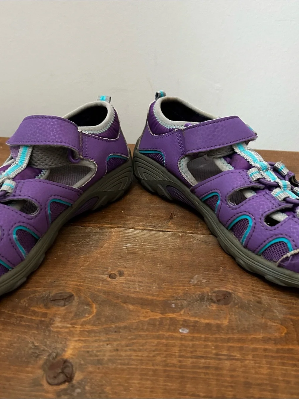 Merrell Kids Purple Blue Outdoor Sandals Size 4